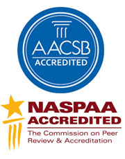 AACSB and NASPAA Accredited