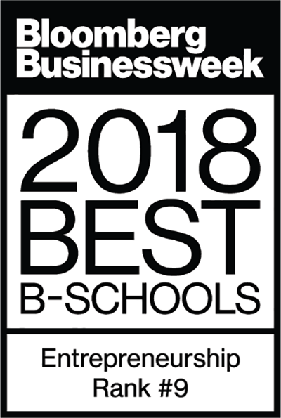 Bloomberg Businessweek 2018 best b-schools entrepreneurship rank number 9