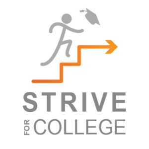 Strive For College logo
