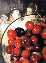 Sherrie Wolf: Artemisia Suite: Cherries after Artemisia (detail), 2002.