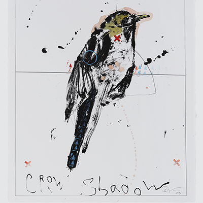 Crow Shadow by Rick Bartow