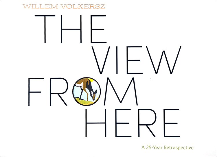 Willem Volkersz: The View from Here book