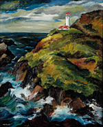 Constance Fowler, [italics]Heceta Lighthouse, Oregon Coast[/italics], 1938