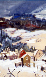 Constance Fowler, [italics]The Big Snow (Waldo Hills)[/italics], 1930s