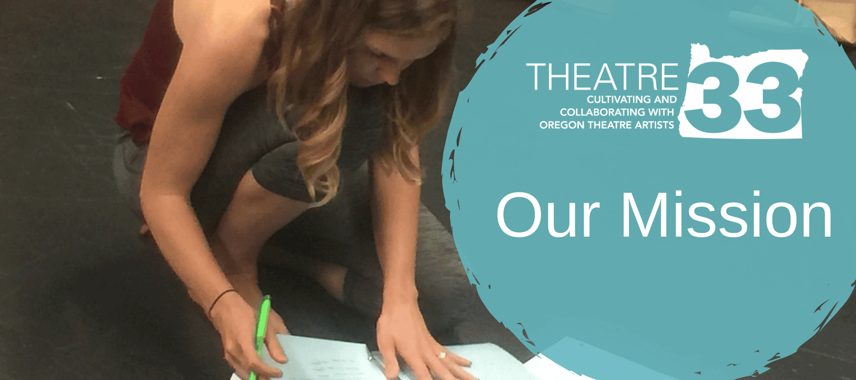 Our mission at Theatre 33