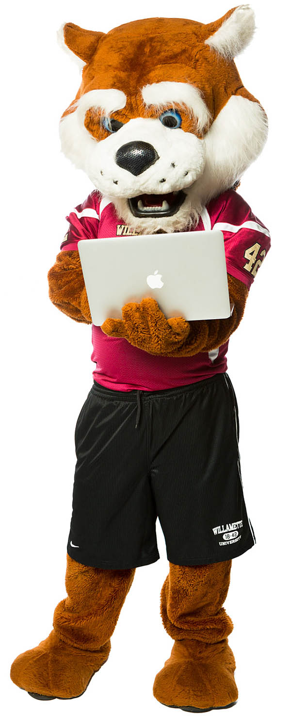 Blitz the Bearcat - Willamette University's mascot