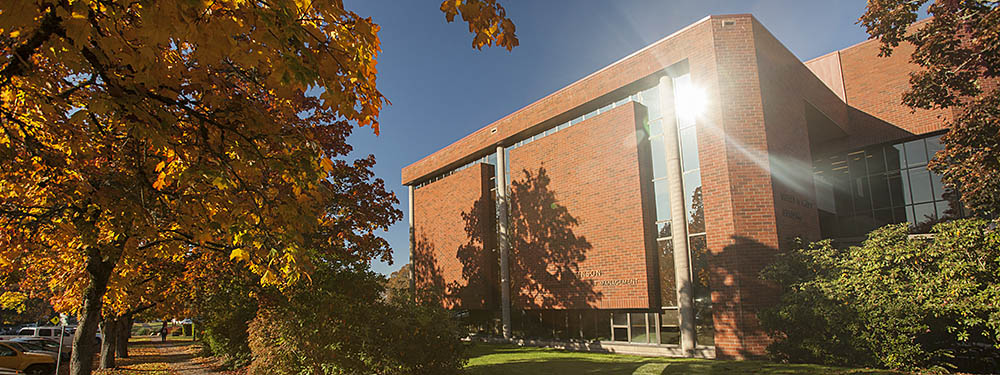 The Atkinson Graduate School of Management building at Willamette University's Salem Campus