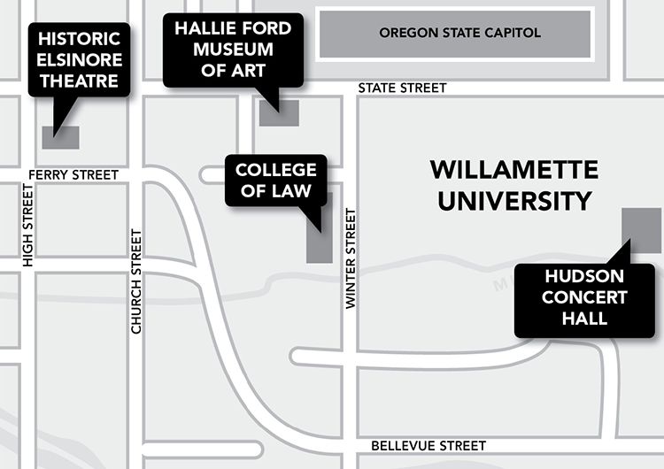 Fall Lecture Series Map