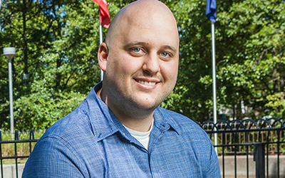 Veteran and Willamette Law/MBA student Andy Blevins
