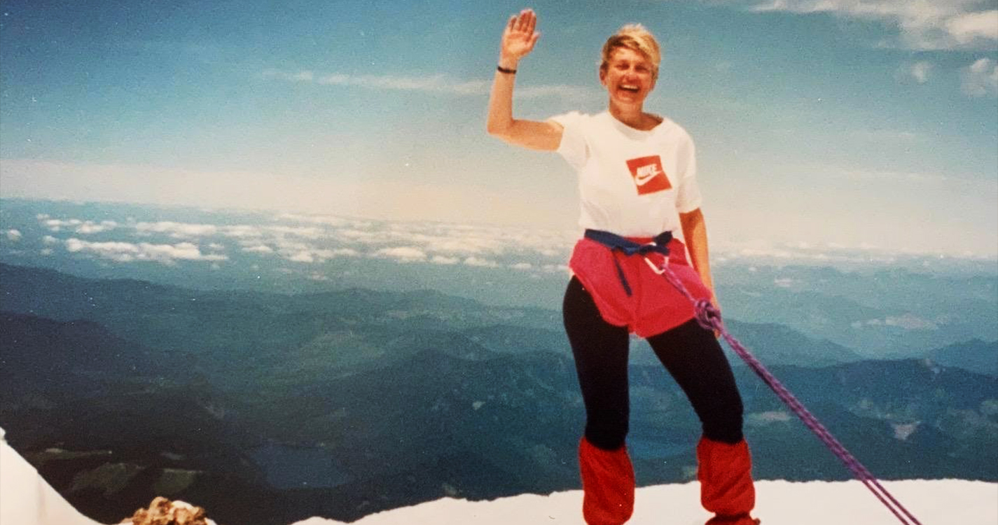 Susan Hammer at Mt Hood Summit