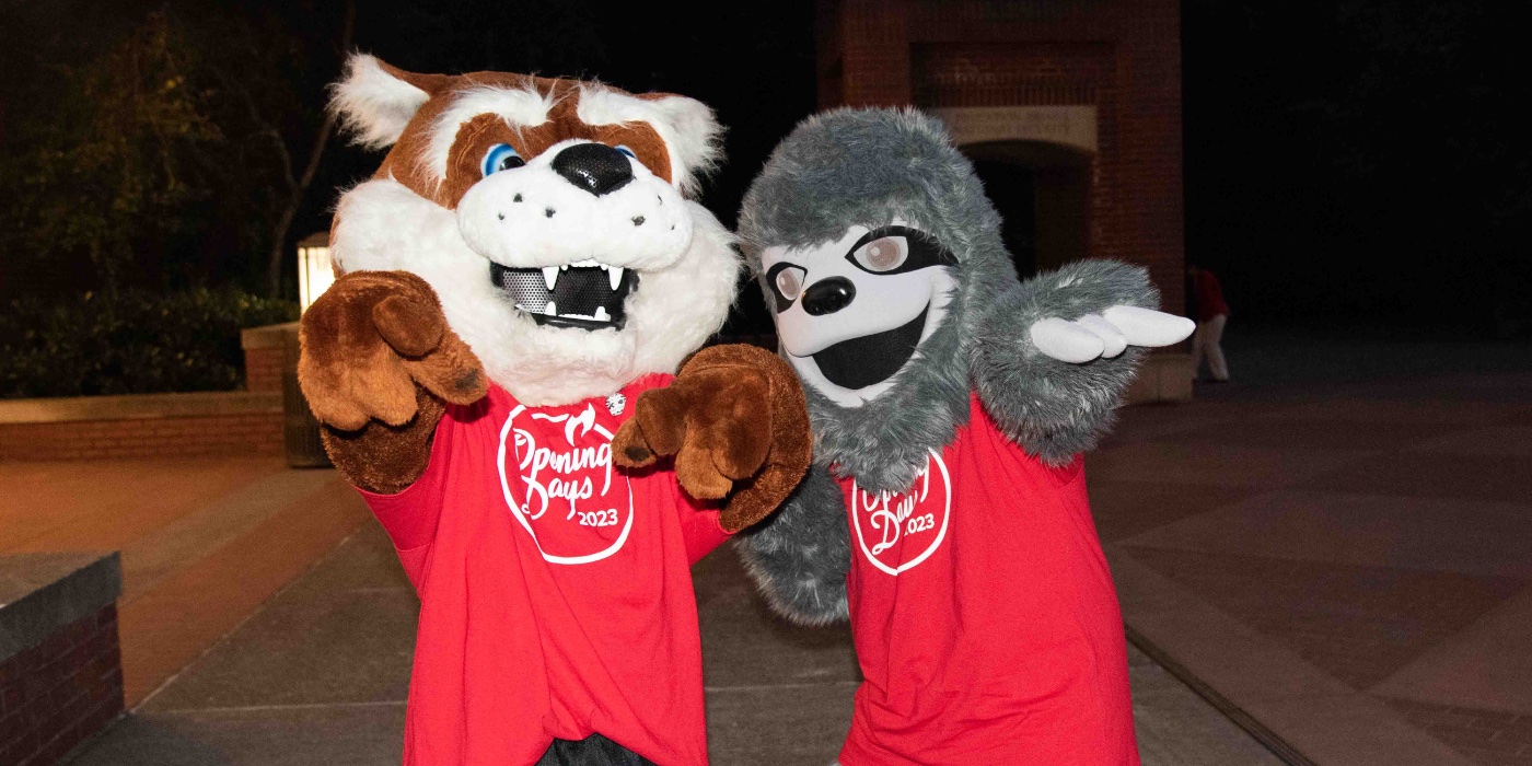 PNCA and Willamette mascots