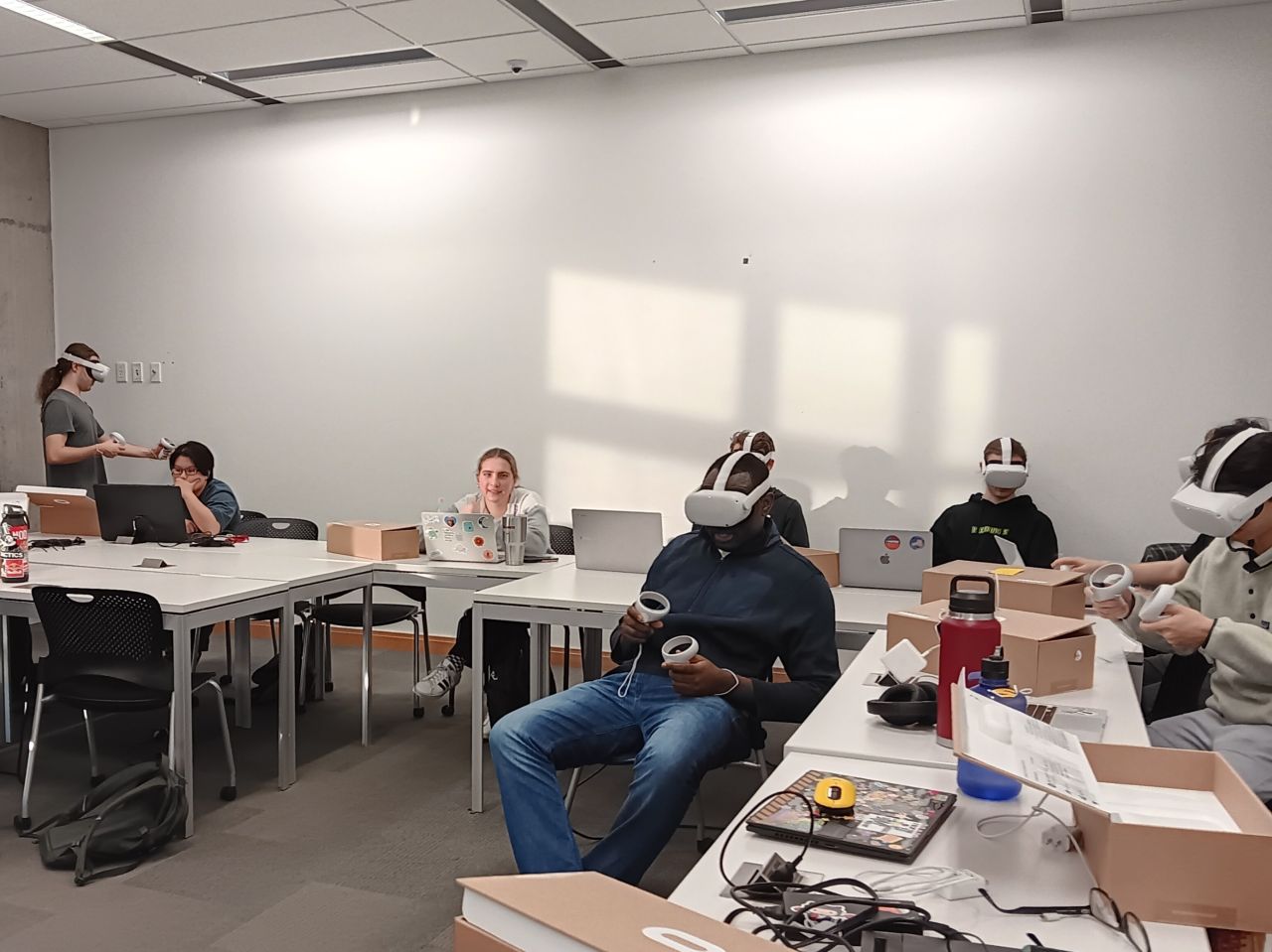 Students used VR in classroom