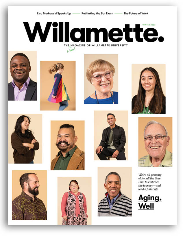 Willamette Magazine cover - December 2022 issue