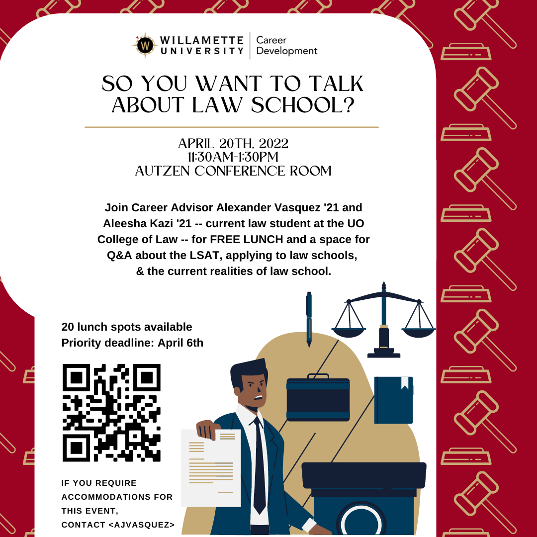 So You Want To Talk About Law School Poster