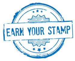 Earn Stamp Image
