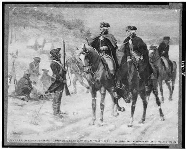 George Washington at Valley Forge