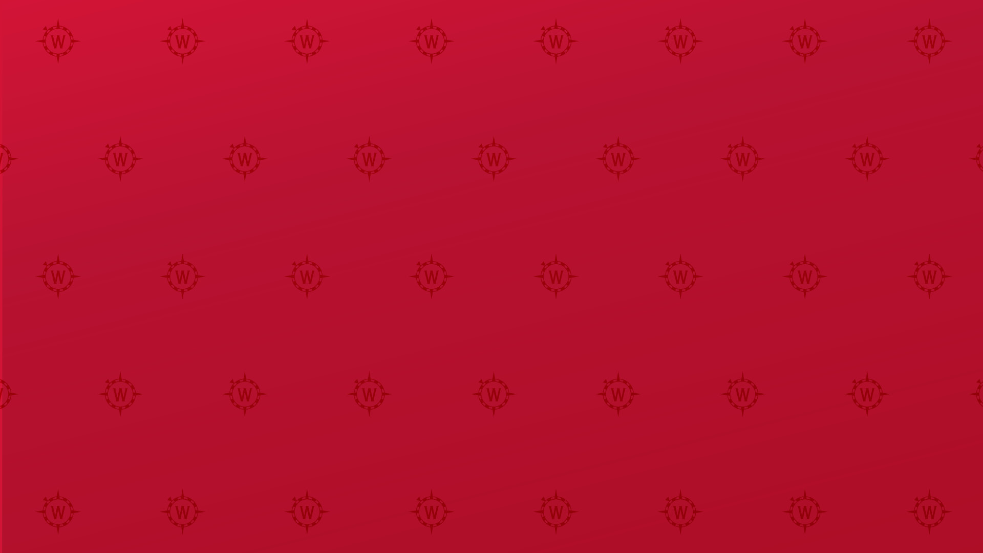 Cardinal background, Willamette compass logo polka dots