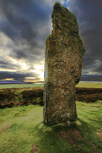 "Neolithic cathedral" on the Ness of Brodgar