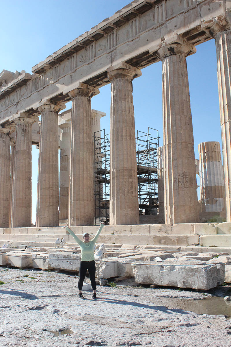 Willamette student in Athens, Greece