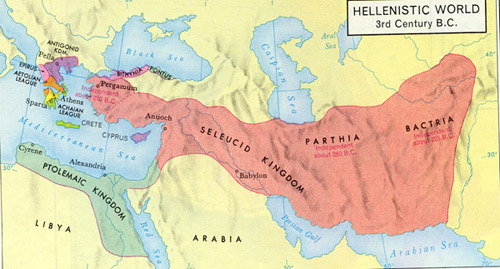 Seleucid Empire 250 BCE