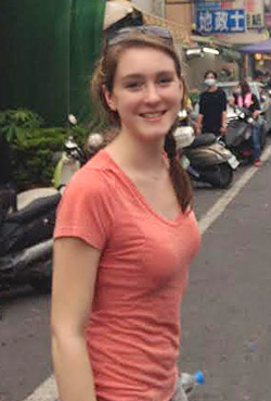 Miranda Schewabauer, a Chinese Studies student at Willamette University